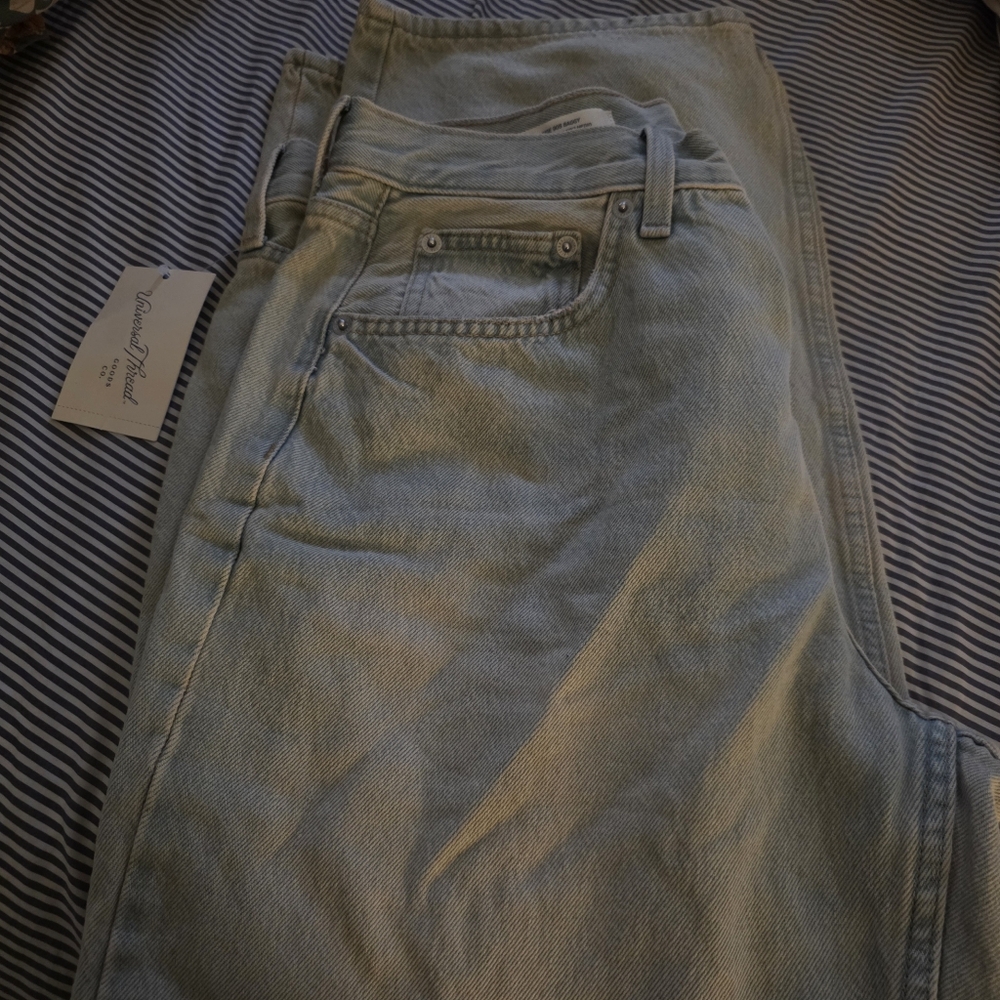 Womens Mid Rise 90s Baggy Jeans